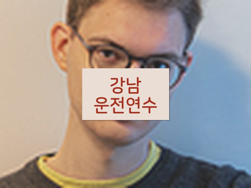 강남운전연수 후기