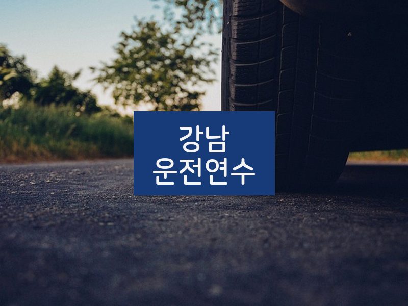 강남운전연수 후기