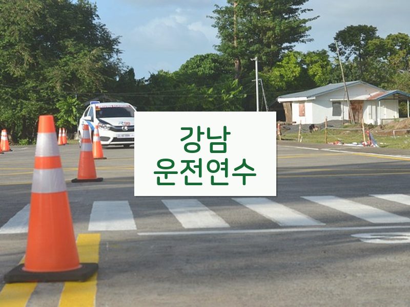 강남운전연수 후기
