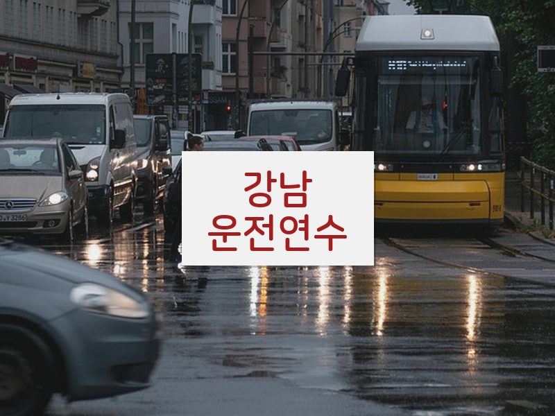 강남운전연수 후기