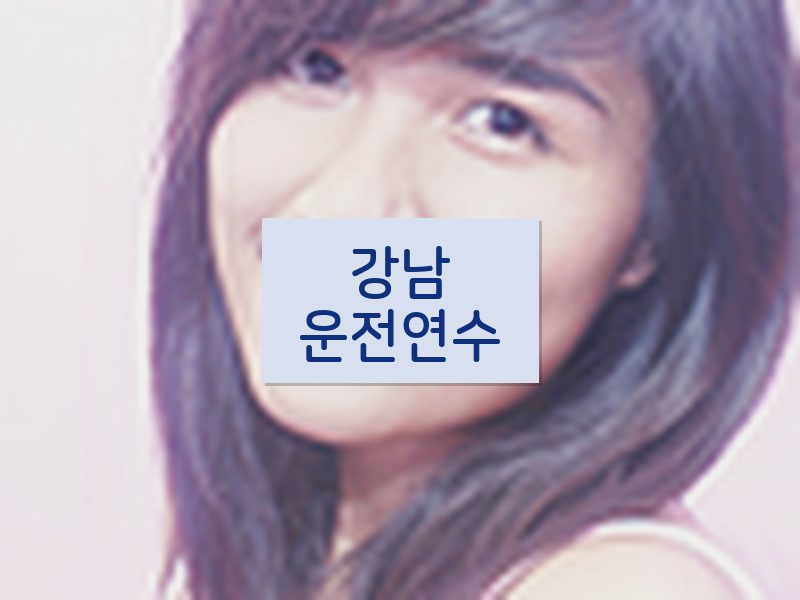 강남운전연수 후기