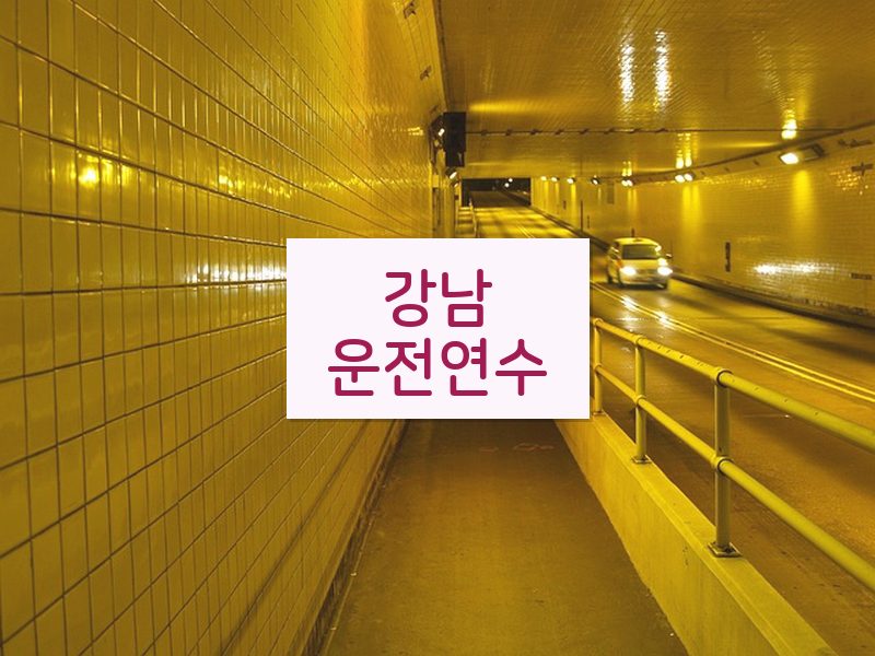 강남운전연수 후기