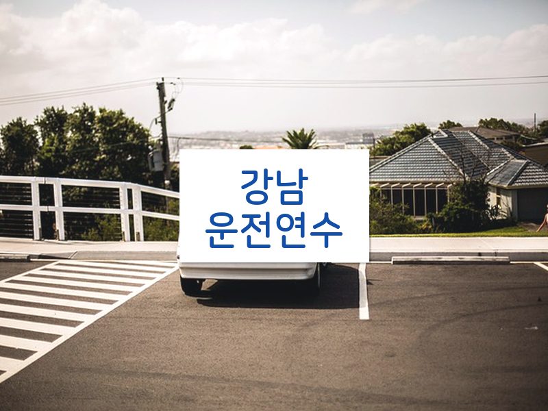 강남운전연수 후기