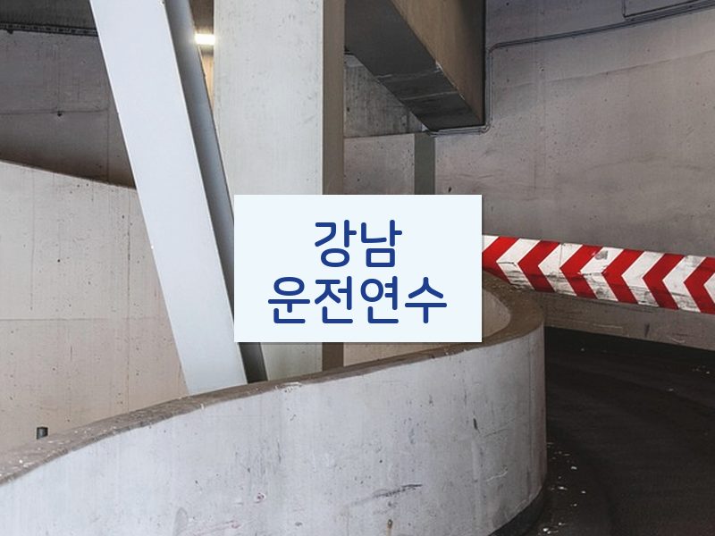 강남운전연수 후기