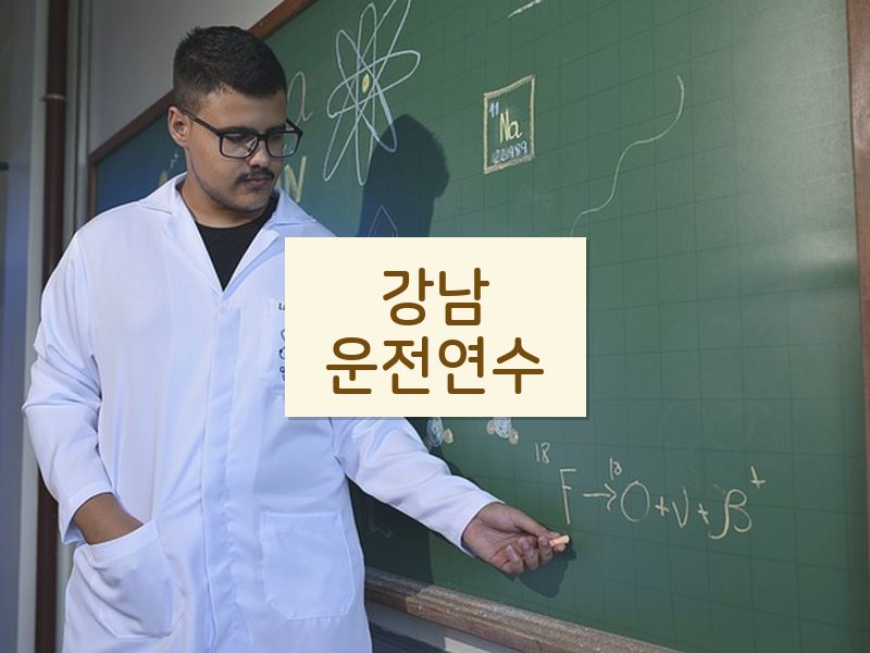 강남운전연수 후기