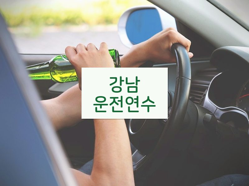 강남운전연수 후기