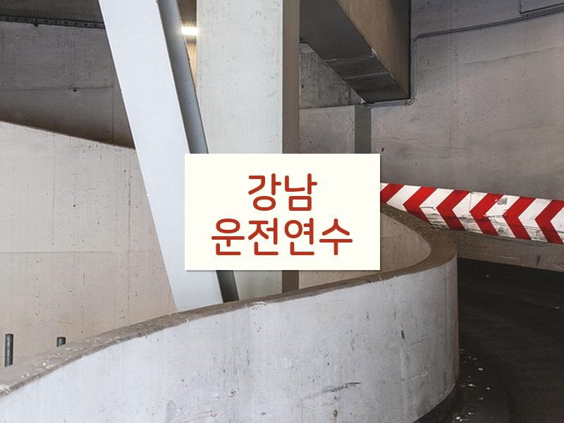 강남운전연수 후기